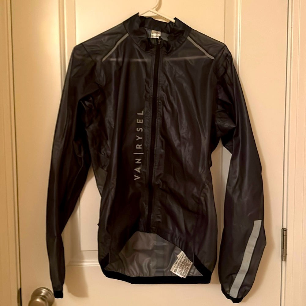 Van Rysel Men's RCR Cycling Windbreaker and rain Jacket